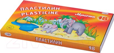 Пластилин ГАММА Мультики / 280028