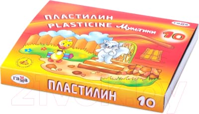Пластилин ГАММА Мультики / 280017