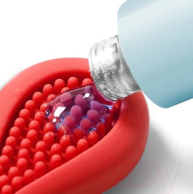 Прорезыватель для зубов BabyOno Ortho с погремушкой / 488 4