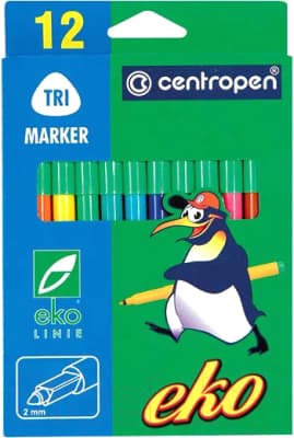 Фломастеры Centropen Eko Trio / 2560 1201
