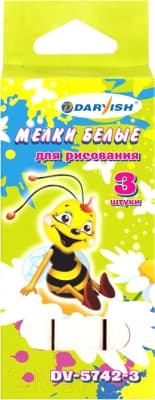 Набор мела канцелярского Darvish DV-5742-3