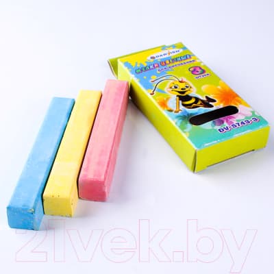 Набор мела канцелярского Darvish DV-5743-3 2