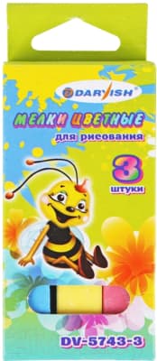 Набор мела канцелярского Darvish DV-5743-3