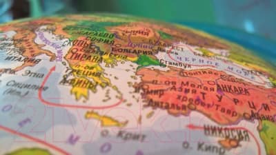Глобус Globen Двойная карта рельефный с подсветкой / Ке022500195 5