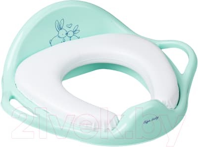 Детская накладка на унитаз Tega Кролики / KR-020-105