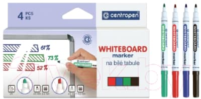 Набор маркеров Centropen 2.5мм / 8559 0401