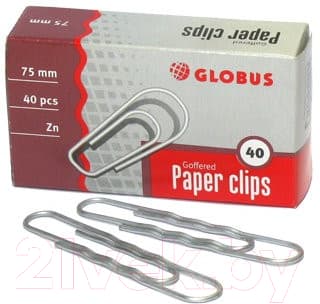 Скрепки Globus Г75-40Ц 2