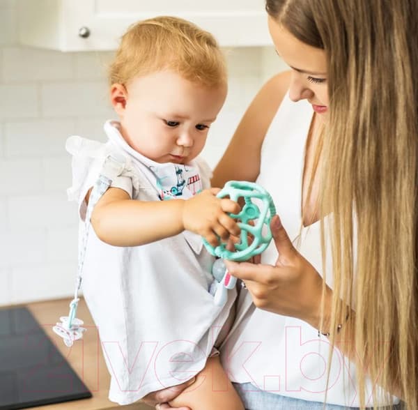 Прорезыватель для зубов BabyOno Ortho 0м+ / 489/01 5