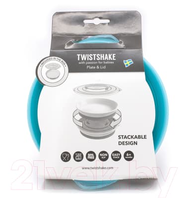 Тарелка для кормления Twistshake Plate / 78160 2