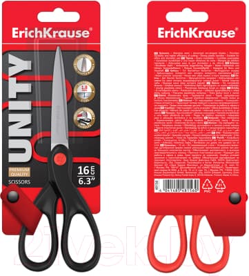 Ножницы канцелярские Erich Krause Unity / 48156 4