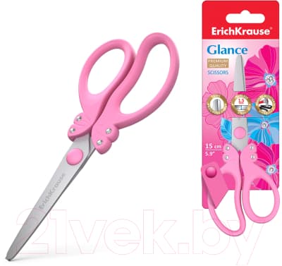 Ножницы канцелярские Erich Krause Glance / 37434 5