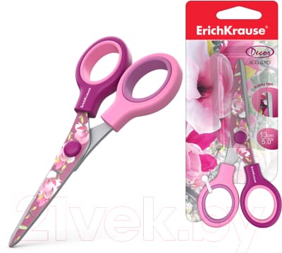 Ножницы канцелярские Erich Krause Junior Decor Magnolia / 14598 2