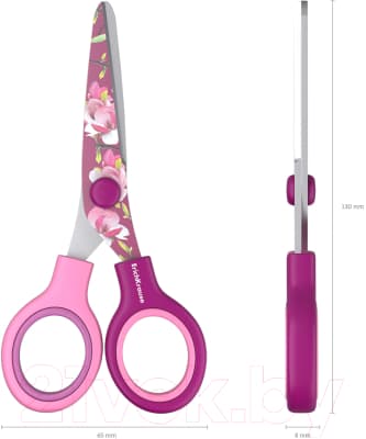 Ножницы канцелярские Erich Krause Junior Decor Magnolia / 14598 5