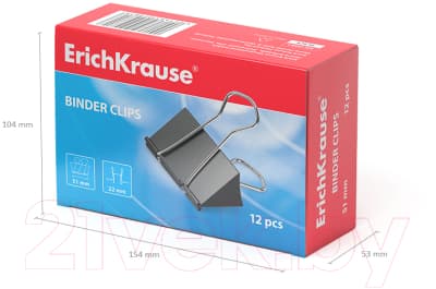 Зажим для бумаги Erich Krause 2981 5