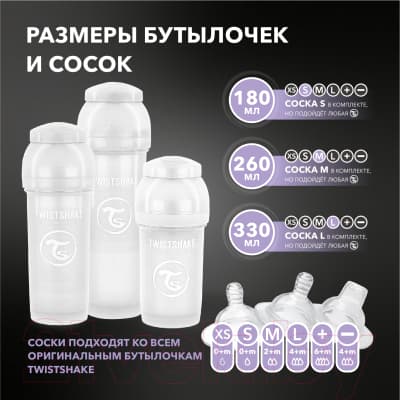 Бутылочка для кормления Twistshake Антиколиковая / 78018 9