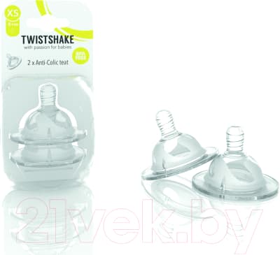 Набор сосок Twistshake Антиколиковая XS / 78081 2