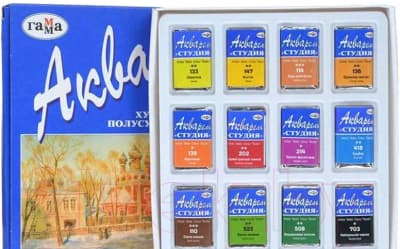 Акварельные краски ГАММА Студия / 215002 3