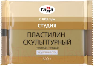 Пластилин скульптурный ГАММА Студия 2.80.Е050.001