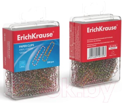 Скрепки Erich Krause 19745 4