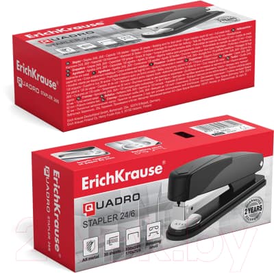 Степлер Erich Krause Quadro Half-Strip / 4662 3