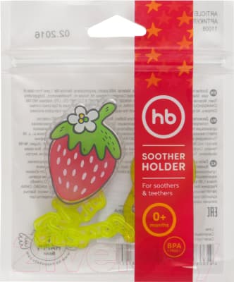 Держатель для пустышки Happy Baby Soother Holder 11008 2