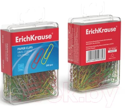 Скрепки Erich Krause 19740 4
