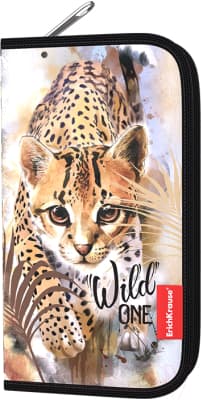Пенал Erich Krause Wild Cat / 48495