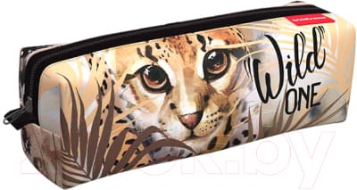 Пенал Erich Krause Квадро Wild Cat / 48484