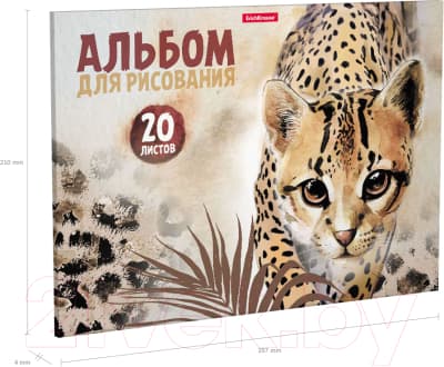 Альбом для рисования Erich Krause Wild Cat / 49829 2
