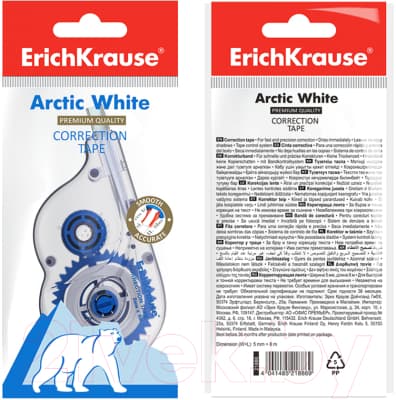 Корректор для текста Erich Krause Arctic White / 21886 4