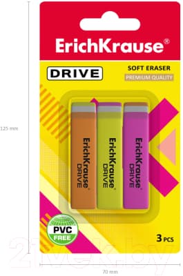 Набор ластиков Erich Krause Drive / 34647 6