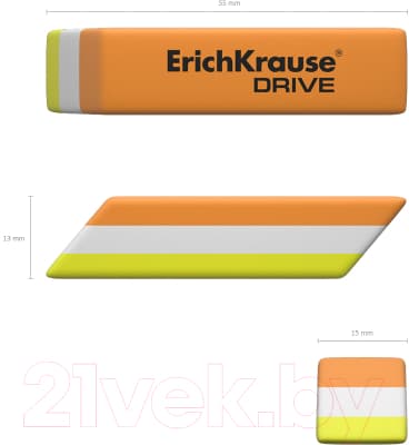 Набор ластиков Erich Krause Drive / 34647 3