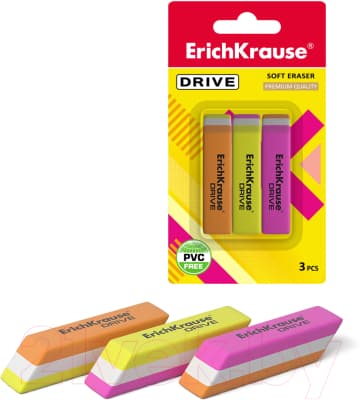 Набор ластиков Erich Krause Drive / 34647 4