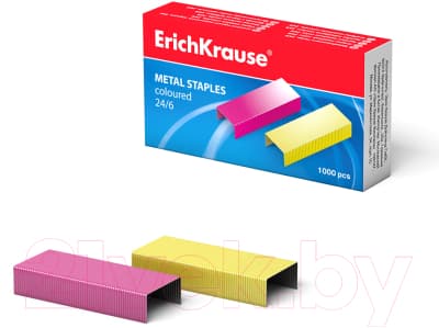 Скобы канцелярские Erich Krause 7145 2