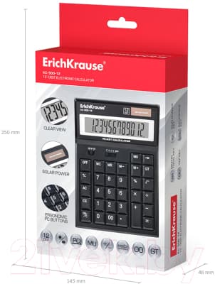 Калькулятор Erich Krause PC-key KC-500-12 / 40500 6