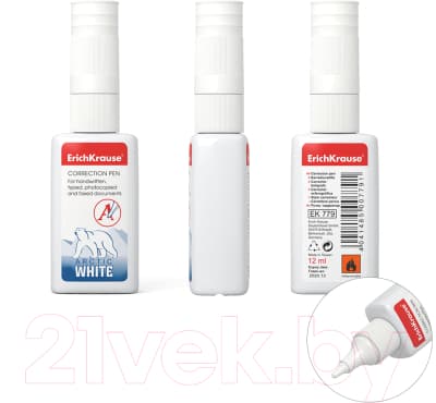 Корректор для текста Erich Krause Arctic White / 779 2