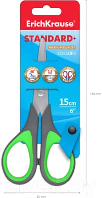 Ножницы канцелярские Erich Krause Standard+ / 35098 7