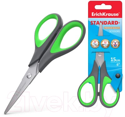 Ножницы канцелярские Erich Krause Standard+ / 35098 3