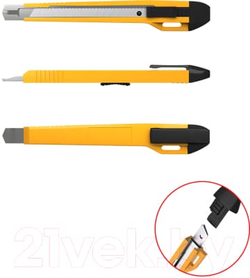 Нож канцелярский Erich Krause Universal / 19150 3