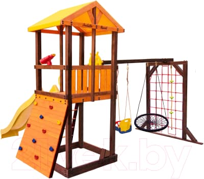 Игровой комплекс Perfetto Sport Pitigliano-11 + качели Паутина 7