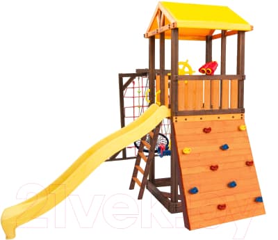 Игровой комплекс Perfetto Sport Pitigliano-11 + качели Паутина 6