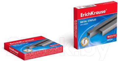 Скобы канцелярские Erich Krause 4558 3