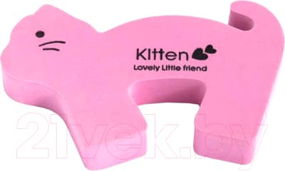 Дверной стоппер Arni Котик A8-1 Pink