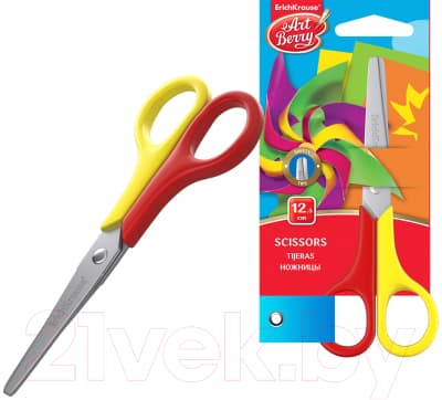 Ножницы канцелярские Erich Krause Artberry Mini / 39646 3