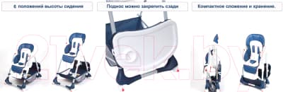 Стульчик для кормления Martin Noir Nula Lux / 790107 10