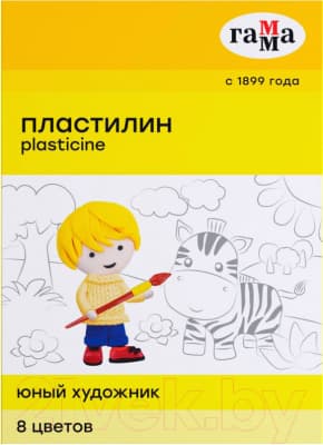 Пластилин ГАММА Юный художник / 280043