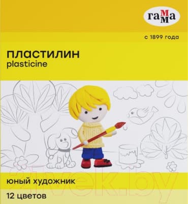Пластилин ГАММА Юный художник / 280045 4