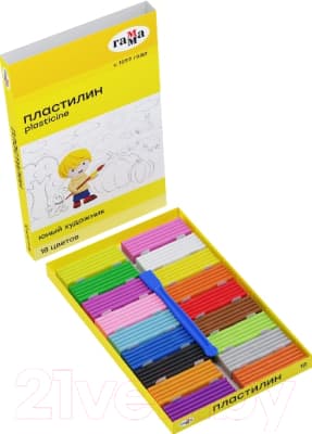 Пластилин ГАММА Юный художник / 280047 2
