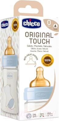 Бутылочка для кормления Chicco Original Touch Boy с латексной соской / 340728555 3