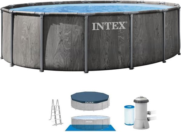 Каркасный бассейн Intex Greywood Prism Frame Premuim / 26742NP 2